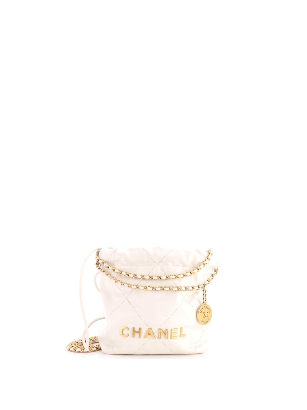 Chanel 22 Chain Hobo Quilted Calfskin #371253C48B